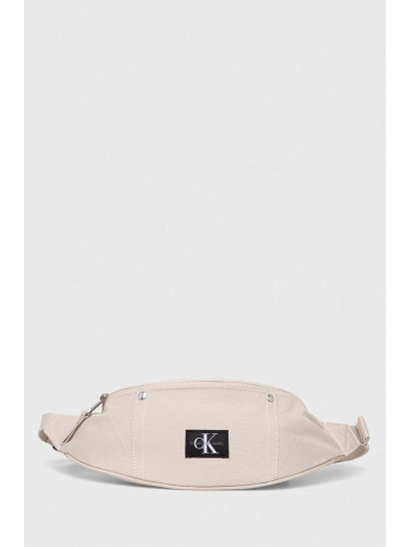 Чанта за кръст Calvin Klein Jeans в бежово