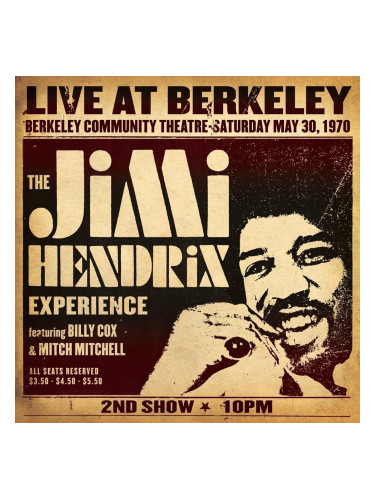 The Jimi Hendrix Experience Live At Berkeley (2 LP)