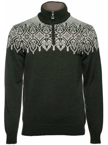 Dale of Norway Winterland Mens Merino Wool Sweater Dark Green/Off White/Mountainstone XL Скачач
