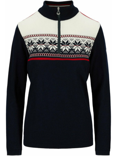 Dale of Norway Liberg Womens Sweater Marine/Off White/Raspberry L Скачач