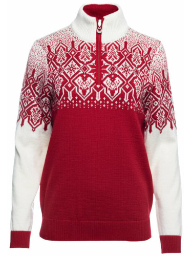 Dale of Norway Winterland Womens Merino Wool Sweater Raspberry/Off White/Red Rose S Скачач