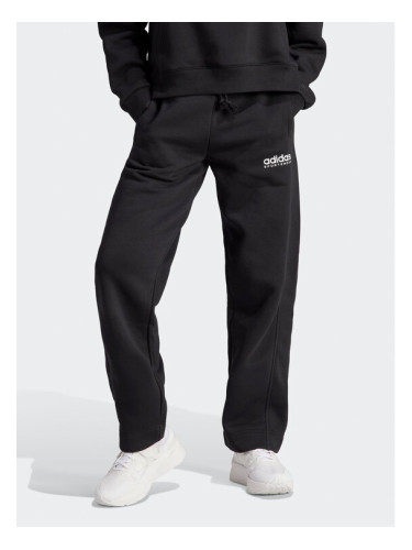 adidas Долнище анцуг All SZN Fleece Graphic HZ5802 Черен Loose Fit