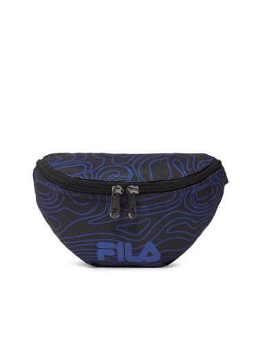 Fila Чанта за кръст Belmont Back To School Map Aop Small Street Waist Bag FBT0002.83294 Черен