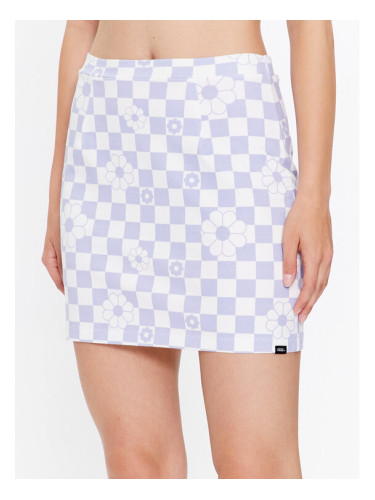 Vans Мини пола Fairlands Skirt VN000764 Виолетов Regular Fit