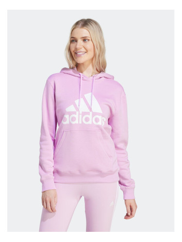 adidas Суитшърт Essentials Big Logo Regular IM0260 Розов Regular Fit