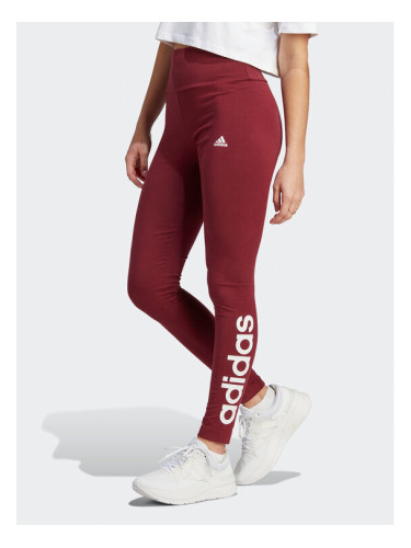 adidas Клин ESSENTIALS HIGH-WAISTED LOGO IM2856 Червен Tight Fit