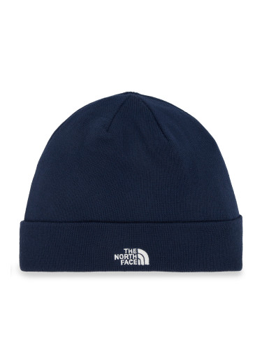 Шапка The North Face Norm Shallow Beanie NF0A5FVZ8K21 Тъмносин