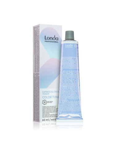 Londa Professional Color Tune цветен тонер за изрусена коса или коса с кичури 1 Ash 60 мл.