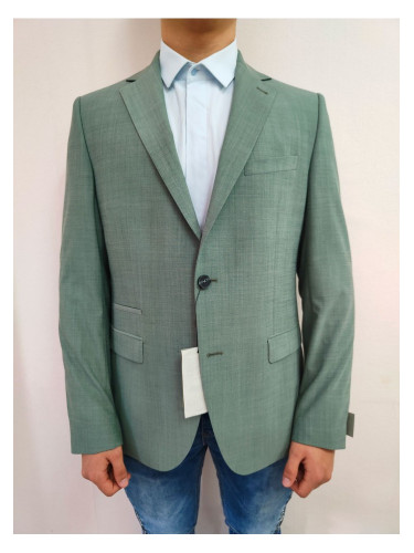 Елегантно мъжко сако в зелен цвят Benvenuto