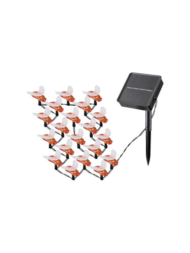Rabalux 77002 - LED Соларна верига BOBUS 20xLED/0,06W/1,2V IP44
