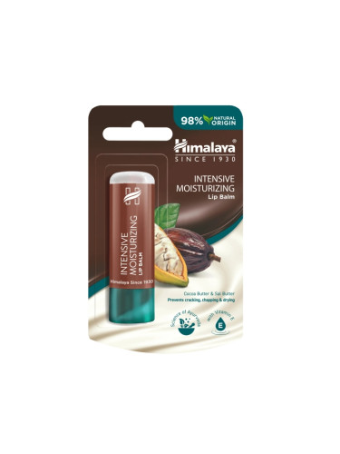 Хидратиращ балсам за устни с какаово масло стик, Himalaya Wellness, 4,5 g 