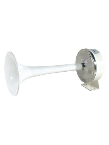 Marco TCE Mini electric horn - white brass 12V