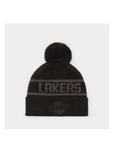 New Era Шапка Tonal Beanie Lakers Los Angeles Lakers мъжки Аксесоари Зимни шапки 60364320 Черен