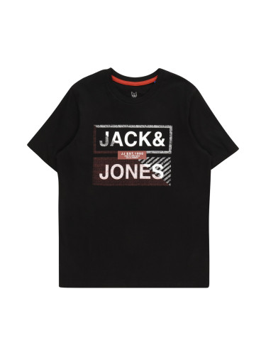Jack & Jones Junior Тениска 'KAIN'  черно
