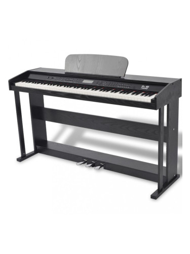 Sonata Дигитално пиано с 88 клавиша и педали, борд от черен меламин