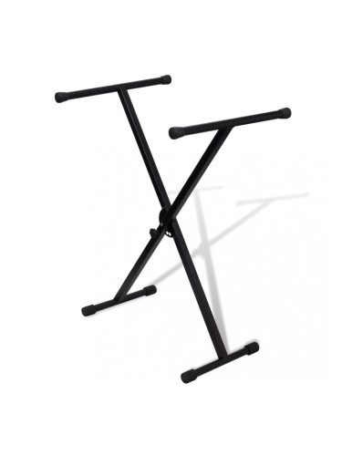 Регулируема единична стойка за синтезатор с Х-рамка