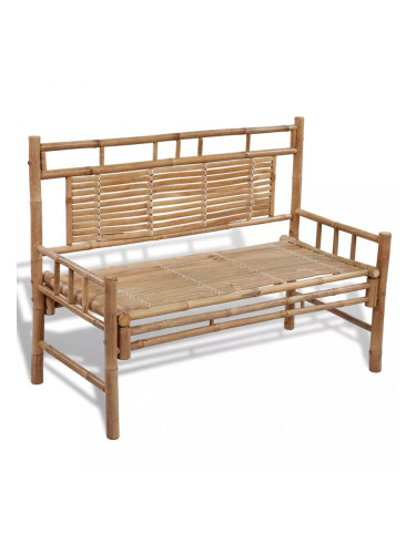 Sonata Градинска пейка, 120 см, бамбук