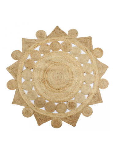 Sonata Ръчно плетен килим от юта, 90 см