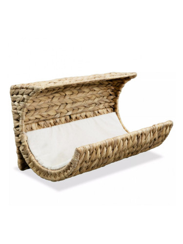 Sonata Котешко легло с възглавница, воден хиацинт, 37x20x20 см