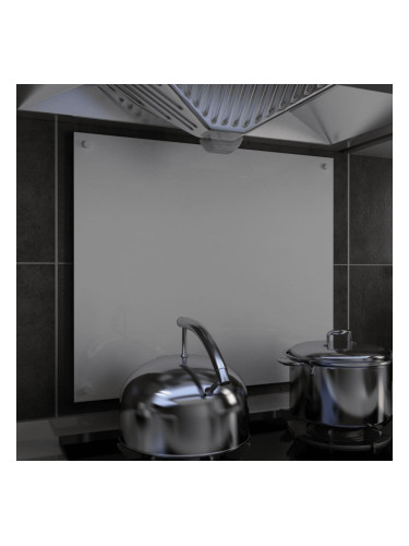 Sonata Кухненски гръб, бял, 70х60 см, закалено стъкло