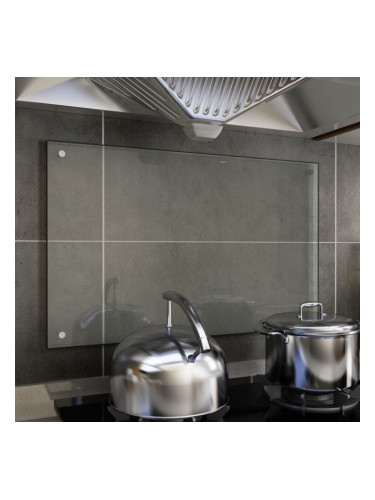 Sonata Кухненски гръб, прозрачен, 80x50 см, закалено стъкло