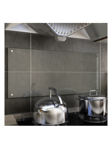 Sonata Кухненски гръб, прозрачен, 90x40 см, закалено стъкло