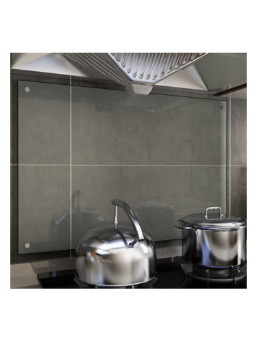 Sonata Кухненски гръб, прозрачен, 90х60 см, закалено стъкло