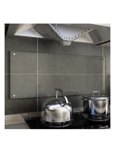 Sonata Кухненски гръб, прозрачен, 100x40 см, закалено стъкло