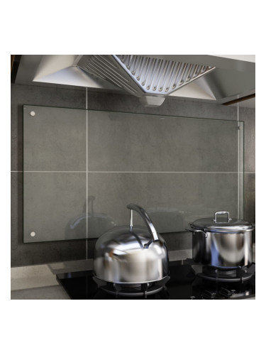 Sonata Кухненски гръб, прозрачен, 100x50 см, закалено стъкло