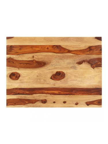 Sonata Плот за маса, шишамово дърво масив, 15-16 мм, 70x80 cм