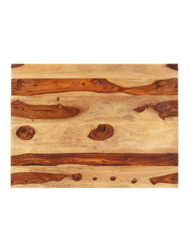 Sonata Плот за маса, шишамово дърво масив, 25-27 мм, 60x80 cм