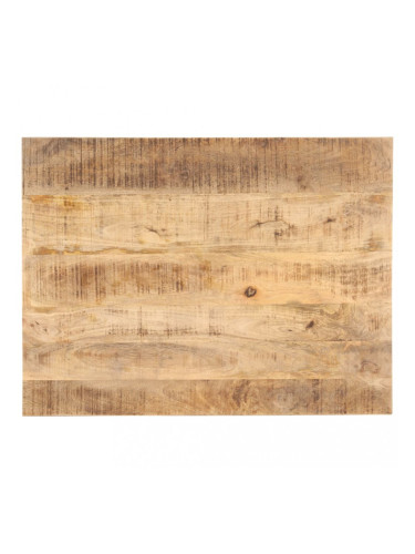 Sonata Плот за маса, мангово дърво масив, 25-27 мм, 80x70 cм