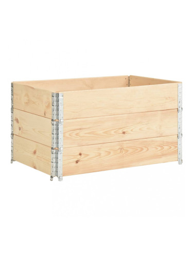 Sonata Палетни страници, 3 бр, 50x100 см, борова дървесина масив