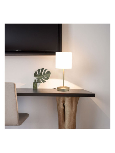 Sonata Настолни лампи, 2 бр, сензорен бутон, бели, E14