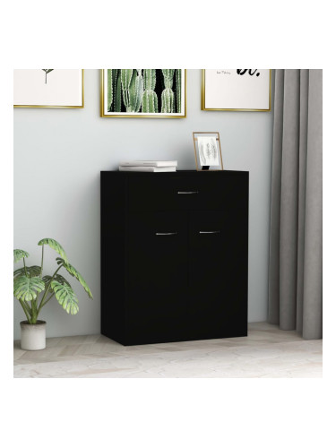 Sonata Бюфет, черен, 60x30x75 см, ПДЧ