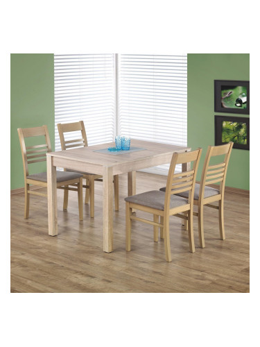 Трапезен комплект BM-Maurycy 1 - маса + 4 стола Hubert 8