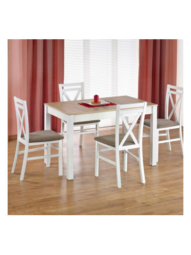 Трапезен комплект BM-Maurycy 1 - маса + 4 стола Dariusz