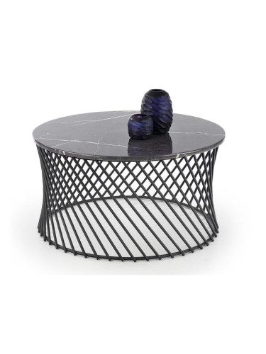 Помощна маса BM-Minerwa 1, черна, неръждаема стомана