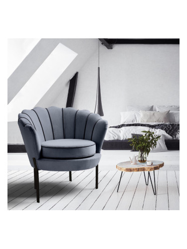 Кресло BM-Angelo 1, сиво