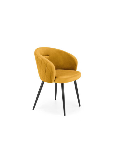 Трапезен стол KH430, жълт