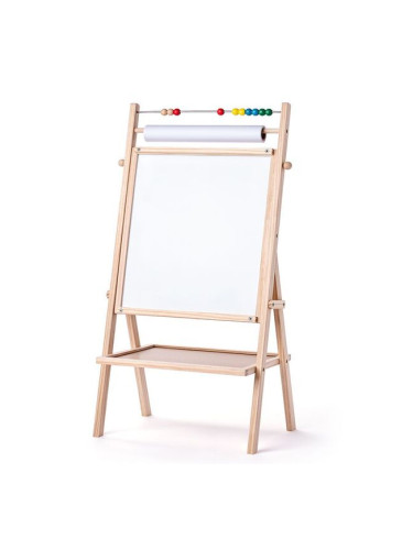 Двустранна Черна и Бяла дъска с руло хартия Woody