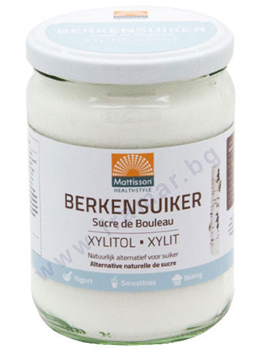 МАТИСЪН БРЕЗОВА ЗАХАР - КСИЛИТОЛ 400 г
