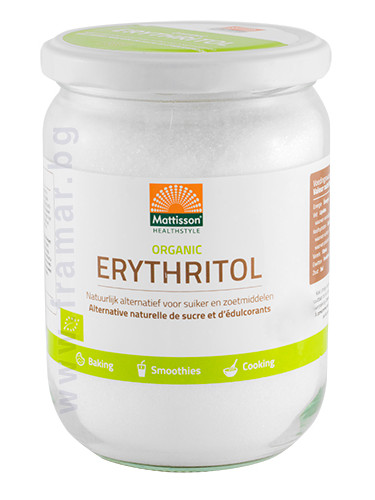 МАТИСЪН ЕРИТРИТОЛ ОРГАНИК 400 г