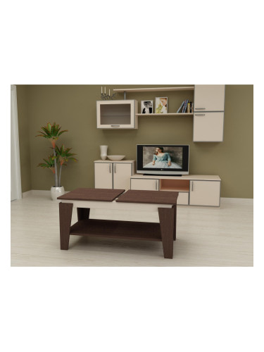 Холна маса Renata-dst, венге и бежово