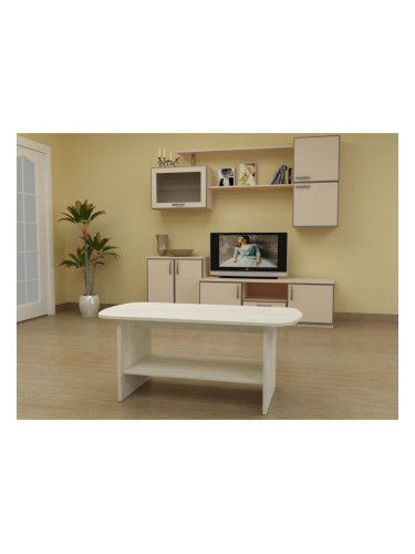 Холна маса Elipsa-dst, бял дъб