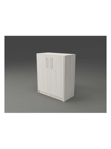 Шкаф с рафт OM 1-dst, бял дъб