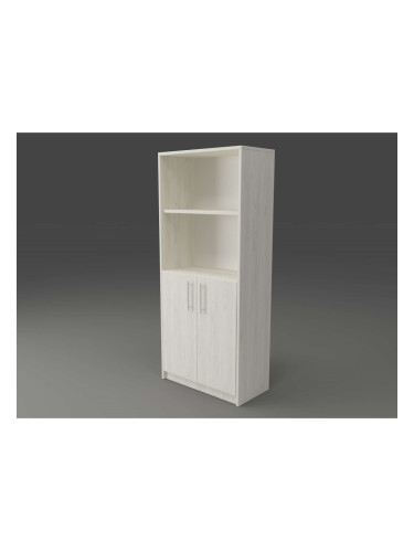 Офис модул етажерка OM 3-dst, бял дъб