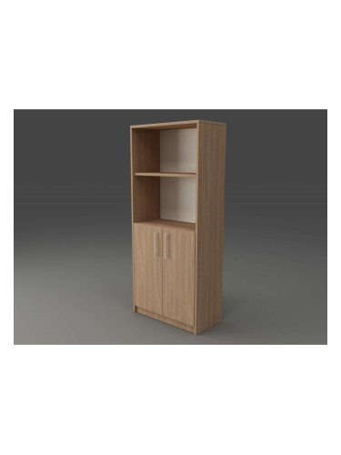 Офис модул етажерка OM 3-dst, дъб амбер