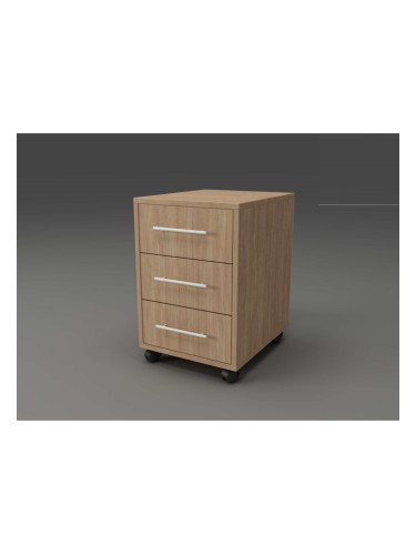 Офис контейнер OM 15-dst, дъб амбер