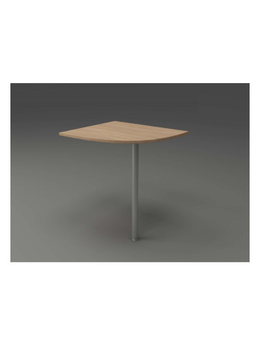 Офис модул-ъглов плот OM 12-dst, дъб амбер